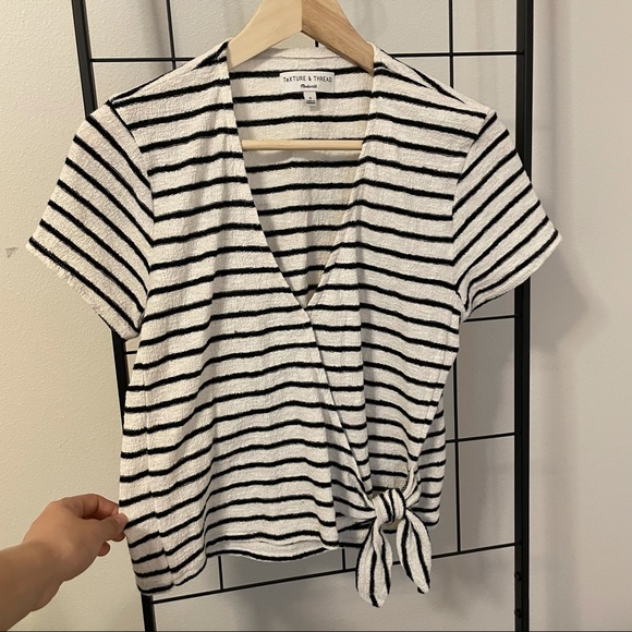 Madewell Striped Top - Picture 1 of 10